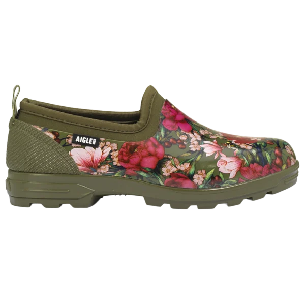 Aigle Lessfor Print, Ladies Shoe in Bloom