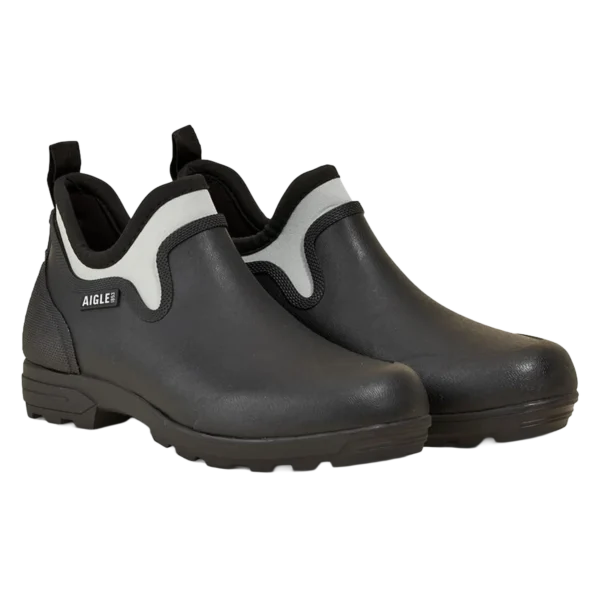 Aigle Lessfor Plus, Ladies Ankle Boot in Marine & Wave