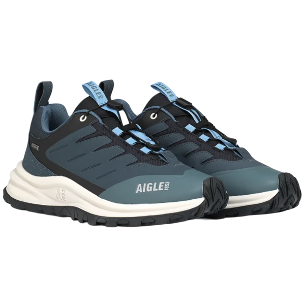Aigle Trekkix Low, Unisex in Carbon