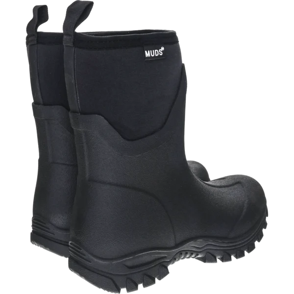 Alternative view of Muds Dovestone Short, Ladies Short Welly in Black