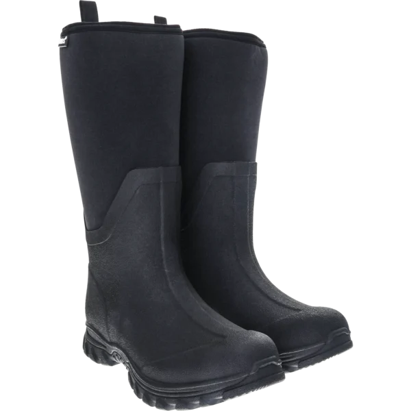 Muds Dovestone Tall, Ladies Full Welly in Black